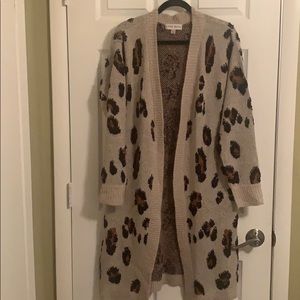 Leopard cardigan